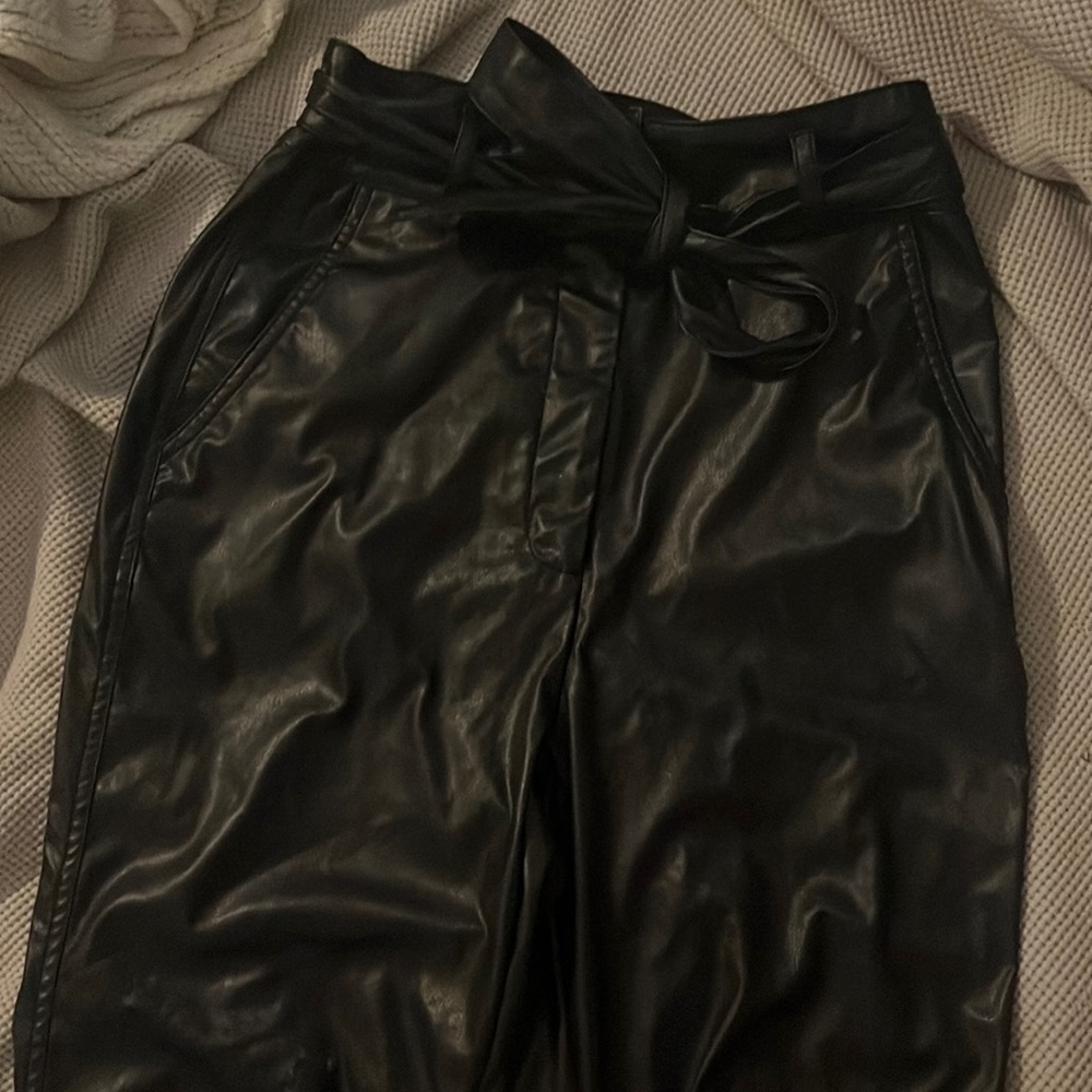 Leather pants